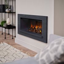 British Fires Holbury Wall Mounted Electric Fireplace Suite
