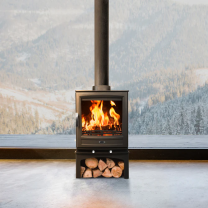 Arizona Ive Rye 5kW Log Store Eco Design Multi Fuel Stove