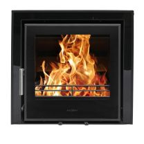 6kW 3 Sided Trim Stove, Multifuel, Woodburning, Cassette, Inset, Eco Design Approved, Defra Approved