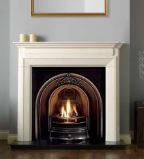 Gallery Collection Landsdowne Arched Cast Iron Fire Inset 18 inch 