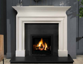 The Wallace Limestone Fireplace Surround | Flame Fireplaces Enniskillen